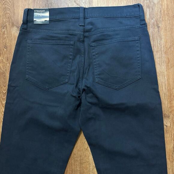 NWT J.Crew Straight Fit Garment Dyed Five Pocket Pant In Navy Size 28x30 - Picture 8 of 8